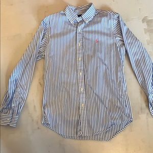 Men’s Small Polo Classic Fit Striped Shirt